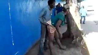ebony, exotic, fuck, interracial, petite, piercing, public, pussy, sex