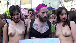 argentina, hd videos, latina, natural, nipples, nude, public, topless