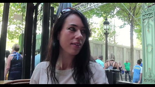 amateur, anal, brunette, cum, cumshot, double penetration, female choice, french, fuck, gangbang