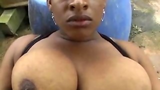ebony, femdom, maid, pregnant