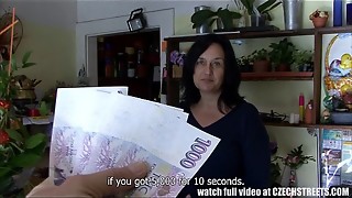 amateur, big tits, blowjob, brunette, czech, fuck, homemade, massive, mature, outdoor