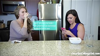 babe, big ass, fingering, hairy, lesbian, orgasm, pussy, reality, roommate, seduction