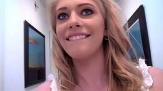 blonde, blowjob, hardcore, hd videos, pov, reality, surprise, teen