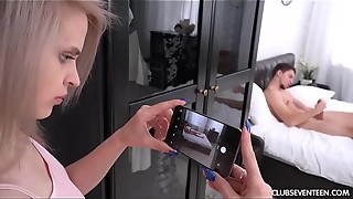 blonde, boyfriend, friend, fuck, gorgeous, hardcore, horny, skinny, teen