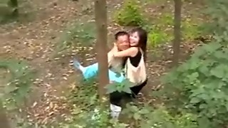 asian, chinese, couple, hardcore, natural, outdoor, public, sex