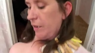 cum, facial, fuck, milf, neighbor, sperm, ugly