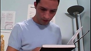 anal, blonde, blowjob, classroom, cum, cumshot, double penetration, facial, fuck, pigtails