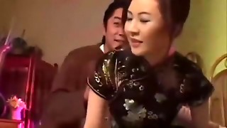 asian, chinese, couple, hardcore, japanese, stockings, uniform