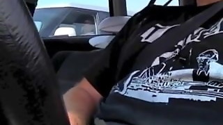 car, cum, flashing, granny, nude, public, voyeur