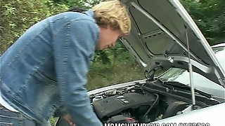 blowjob, brunette, cougar, cum, cumshot, european, facial, fuck, granny, mature