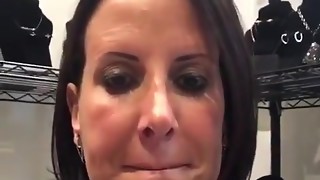 brunette, challenge, cum, hardcore, mature, milf